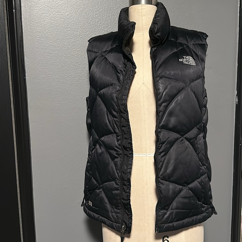 The North Face Black Quilted Insulated Vest
